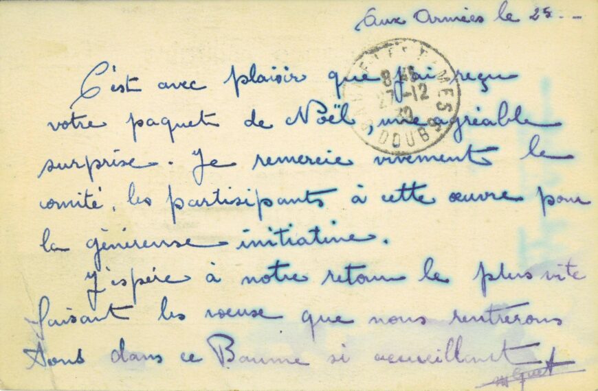 Lettres de guerre
